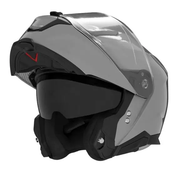 Bestseller NOX KASK SZCZĘKOWY (FLIP-UP) Z BLENDĄ N967 SOLID KOLOR SZARY POŁYSK ROZMIAR XXL (PINLOCK DO TEGO MODELU - FILMPINLOCK30DKS166)